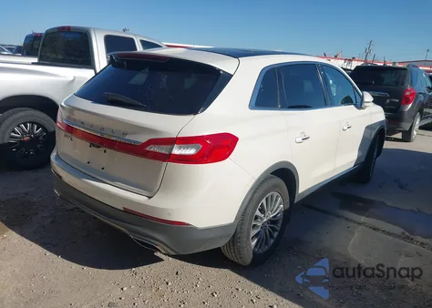2016 Lincoln Mkx Select z USA, uszkodzony, nr VIN 2LMTJ6KR4GBL20195